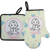 Generated Product Preview for Jessica Payne Review of Baby Girl Photo Oven Mitt & Pot Holder Set