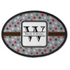 Generated Product Preview for Christine Review of Red & Gray Polka Dots Iron on Patches (Personalized)