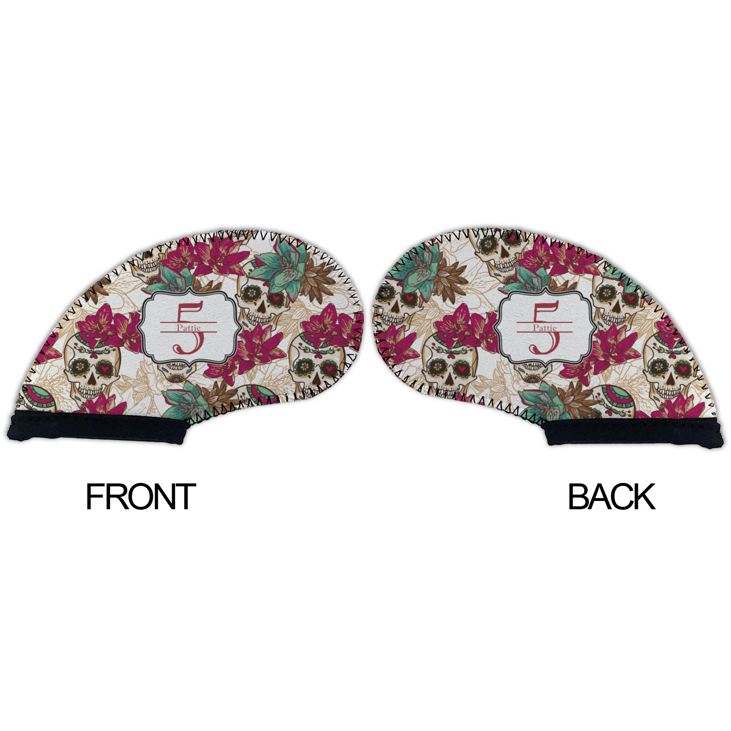 Generated Product Preview for Pattie Gipson Review of Sugar Skulls & Flowers Golf Club Iron Cover (Personalized)