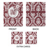 Generated Product Preview for JD Review of Maroon & White Gift Bag (Personalized)