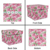 Generated Product Preview for Debora Ellingson Review of Watercolor Peonies Gift Box with Lid - Canvas Wrapped (Personalized)
