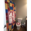 Image Uploaded for Trachina Berryhill Review of Building Blocks Shower Curtain (Personalized)