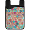 Generated Product Preview for Dee Lawson Review of Glitter Moroccan Watercolor 2-in-1 Cell Phone Credit Card Holder & Screen Cleaner