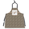 Generated Product Preview for Amy Kilroy Review of Leopard Print Apron Without Pockets w/ Name and Initial