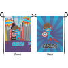 Generated Product Preview for Yahaira Rosales Review of Superhero in the City Garden Flag (Personalized)
