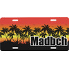 Generated Product Preview for Richard j. Review of Tropical Sunset Front License Plate (Personalized)