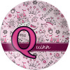 Generated Product Preview for Clare Review of Custom Princess Melamine Plate (Personalized)