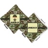 Generated Product Preview for Dan Shine Review of Green Camo Security Blanket (Personalized)