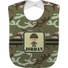 Generated Product Preview for Dan Shine Review of Green Camo Jersey Knit Baby Bib w/ Name or Text