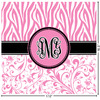 Generated Product Preview for Amy Bolt Review of Zebra & Floral Laptop Skin - Custom Sized w/ Monogram