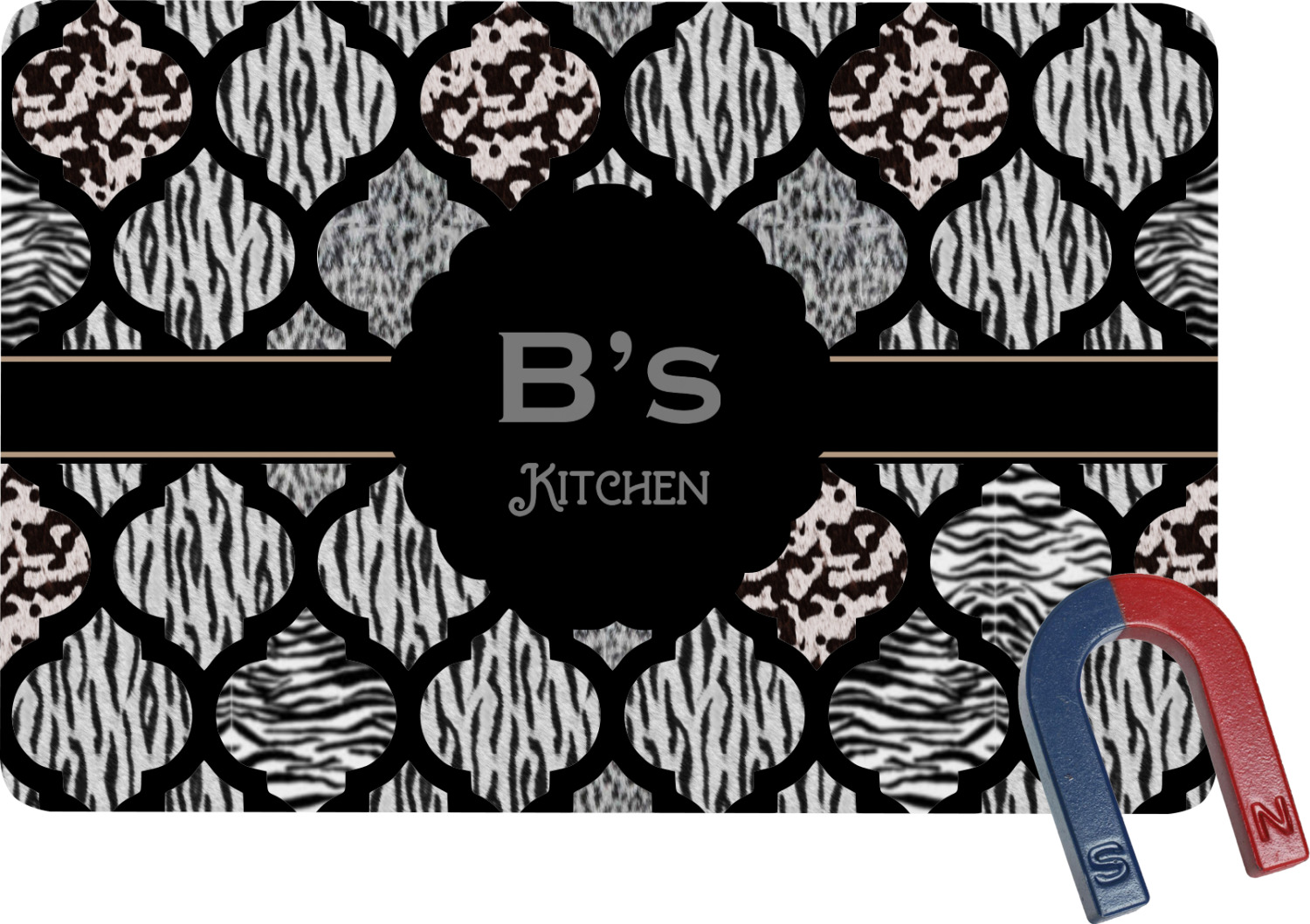 Custom Rectangular Fridge Magnets Design Preview Online