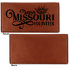 Generated Product Preview for Gary Review of Logo & Company Name Leatherette Checkbook Holder (Personalized)