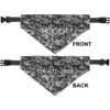 Generated Product Preview for Ed Guy Review of Skulls Dog Bandana (Personalized)