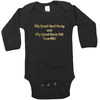 Generated Product Preview for Rebecca M Review of Multiline Text Bodysuit w/Foil - Long Sleeves (Personalized)