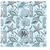 Generated Product Preview for Bobbi Review of Sea-blue Seashells Facecloth / Wash Cloth (Personalized)