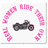 Generated Product Preview for Dina Review of Motorcycle Graphic Car Decal (Personalized)