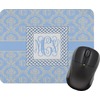 Generated Product Preview for Mary Ross R Bonds Review of Monogrammed Damask Rectangular Mouse Pad (Personalized)
