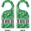 Generated Product Preview for Gena Review of Tropical Leaves #2 Door Hanger w/ Name or Text