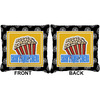 Generated Product Preview for carlon shaw Review of Movie Theater Faux-Linen Throw Pillow (Personalized)