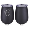 Generated Product Preview for Renee Review of Name & Initial (for Guys) Stemless Wine Tumbler - 5 Color Choices - Stainless Steel  (Personalized)