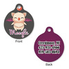 Generated Product Preview for Vanessa White Review of Design Your Own Round Pet ID Tag