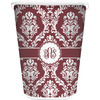 Generated Product Preview for Bren Stratton Review of Maroon & White Waste Basket (Personalized)