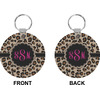 Generated Product Preview for Shari Milligan Review of Granite Leopard Plastic Keychain (Personalized)