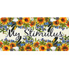 Generated Product Preview for Nancy Siegel Review of Sunflowers Front License Plate (Personalized)