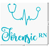 Generated Product Preview for Jennifer Review of Nurse Graphic Iron On Transfer (Personalized)