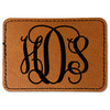 Generated Product Preview for Harold Simmons Review of Interlocking Monogram Faux Leather Iron On Patch (Personalized)