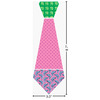 Generated Product Preview for Cecelia M Review of Pink & Green Dots Iron On Tie - 4 Sizes w/ Name or Text