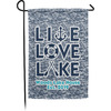 Generated Product Preview for Deanna K Review of Live Love Lake Garden Flag (Personalized)