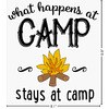 Generated Product Preview for Lori Hitt Review of Camping Sayings & Quotes (Color) Graphic Iron On Transfer