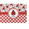 Generated Product Preview for Martin Review of Ladybugs & Gingham Rectangular Glass Cutting Board (Personalized)
