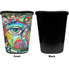 Generated Product Preview for Ie Review of Abstract Eye Painting Waste Basket