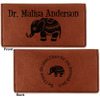 Generated Product Preview for Malisa Anderson Review of Baby Elephant Leatherette Checkbook Holder (Personalized)
