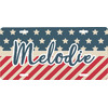 Generated Product Preview for Melodie Stevens-Koo Review of Stars and Stripes Front License Plate (Personalized)