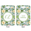 Generated Product Preview for JO ANN CURCIO Review of Vintage Floral Metal Luggage Tag w/ Monogram