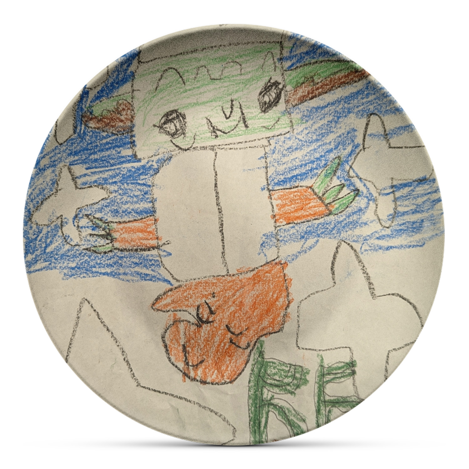 Personalized Microwave Safe Plastic Plates YouCustomizeIt