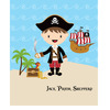 Generated Product Preview for Susan Shepperd Review of Pirate Scene Minky Blanket (Personalized)