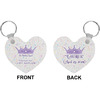 Generated Product Preview for Antoinette (Tonni) Williams Review of Birthday Princess Plastic Keychain (Personalized)