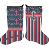 Generated Product Preview for Sandra DeLong Review of Nautical Anchors & Stripes Holiday Stocking - Neoprene