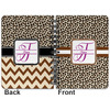 Generated Product Preview for K K Review of Leopard Print Spiral Notebook (Personalized)