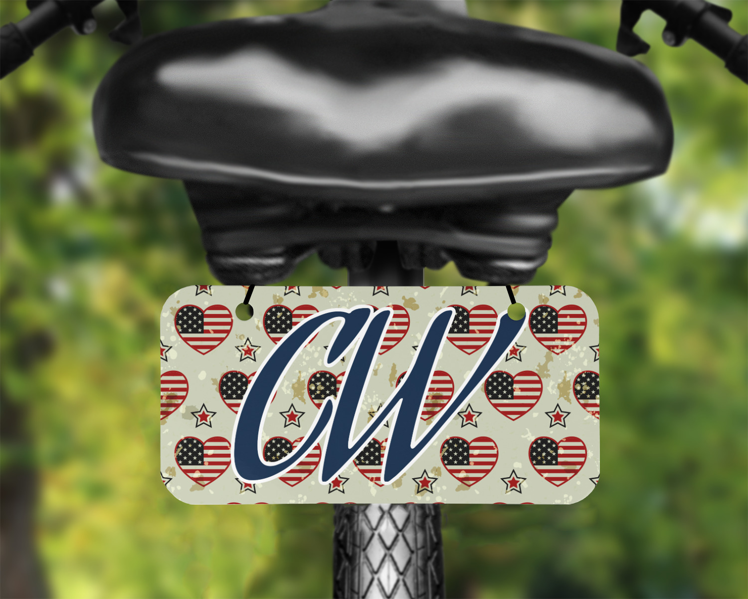 Custom Americana Mini/Bicycle License Plate (Personalized) YouCustomizeIt