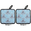 Generated Product Preview for Rebecca Review of Lake House #2 Pot Holder w/ Name All Over
