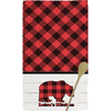 Generated Product Preview for Leisa S. Review of Lumberjack Plaid Kitchen Towel - Poly Cotton w/ Name or Text