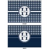 Generated Product Preview for Denise G HIX Review of Gingham Print Laminated Placemat w/ Name and Initial