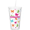 Generated Product Preview for Kayla Sams Review of Design Your Own Double Wall Tumbler with Straw