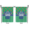 Generated Product Preview for Lori Review of Football Jersey Garden Flag (Personalized)