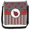 Generated Product Preview for Marsha Review of Ladybugs & Stripes Cross Body Bag - 2 Sizes (Personalized)